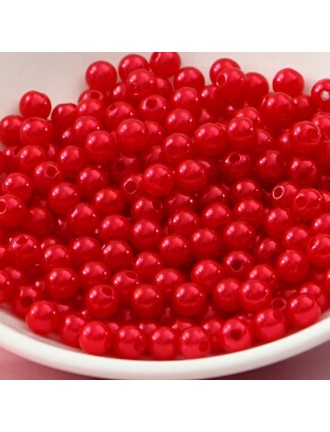 Lot De 100 Perles Imitation Diamant 3mm Marron Clair - Pour Création De Bijoux, Fantaisie