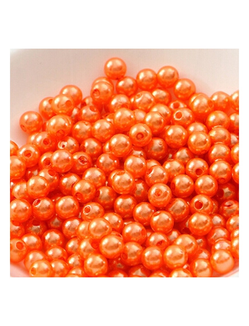 50 Perles Imitation Brillant 4mm - Pour Création De Bijoux (colliers, Bracelets) - Couleur Au Choix