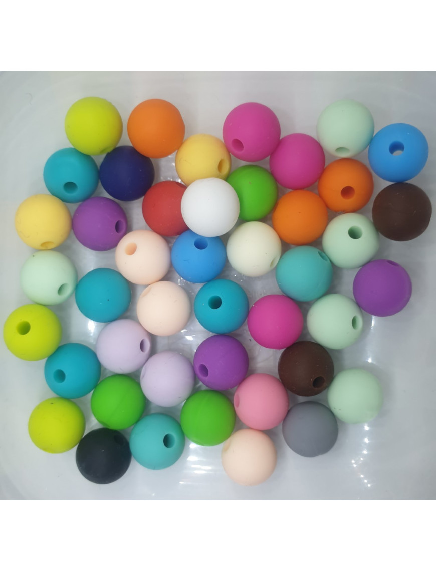 10 Perles En Silicone 9mm Couleur Marbre Cuivre - Pour Bijoux DIY Et Créations - Neuf